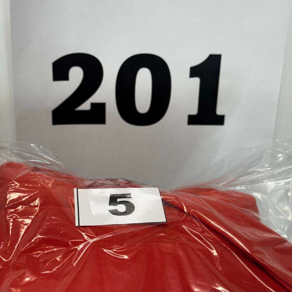 Cicy Bell Women's Tailored Blazer Jacket Orange Red Size Medium - Picture 9 of 9